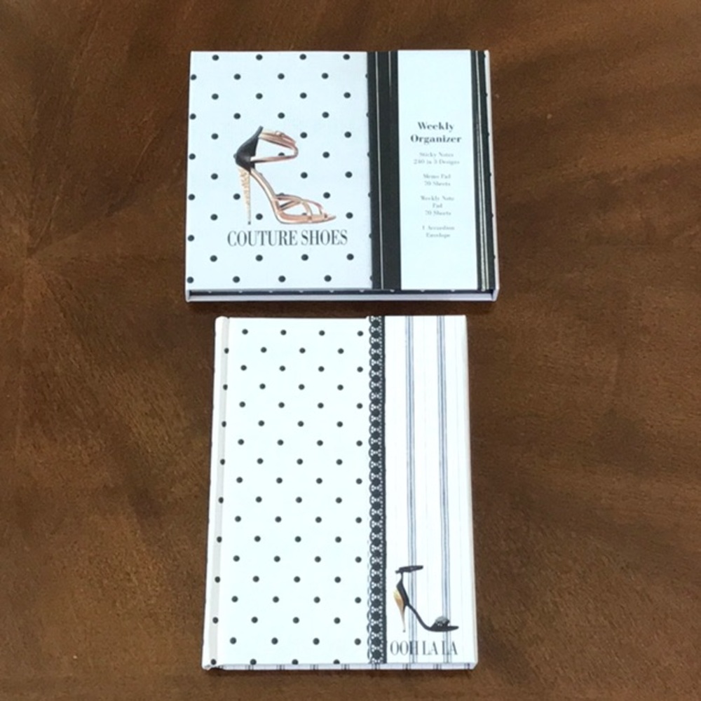 NWT Notebook and Weekly Organizer Set